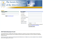 Desktop Screenshot of join.ssat.com