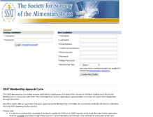Tablet Screenshot of join.ssat.com